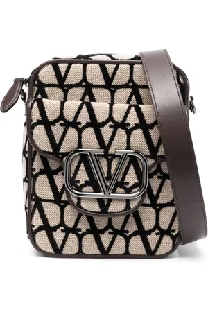 VALENTINO GARAVANI Locò Toile Iconographe messenger bag