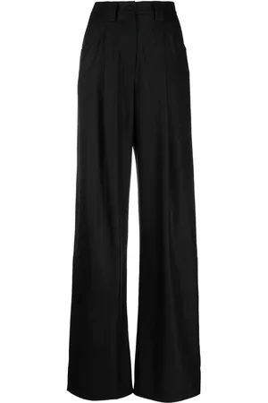 MANURI Pleat-detail two-pocket palazzo pants