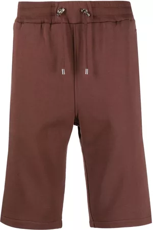 Balmain Logo-print track shorts