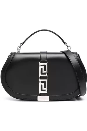 VERSACE Greca Goddess leather shoulder bag