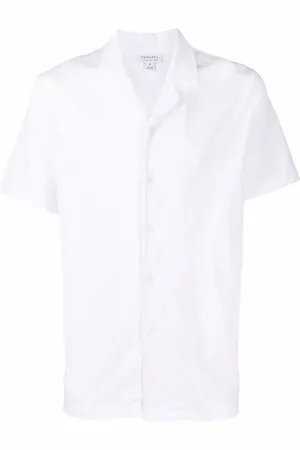 Sunspel Spread-collar shirt