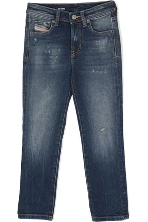 Diesel 2004-J mid-rise tapered-leg jeans