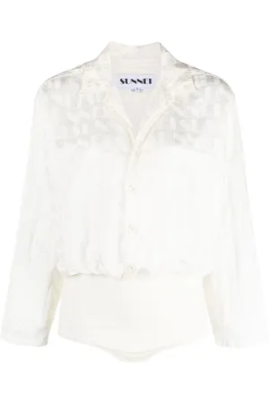 SUNNEI Logo-jacquard long-sleeve bodysuit