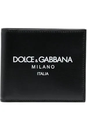 Dolce & Gabbana Logo-print leather wallet
