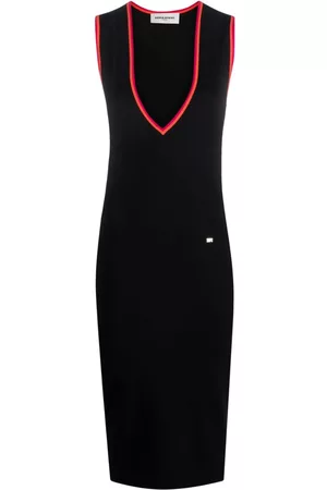 Sonia by Sonia Rykiel Colourful details knitted dress