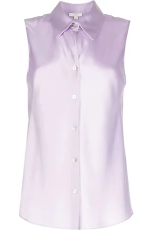 Vince Sleeveless silk shirt