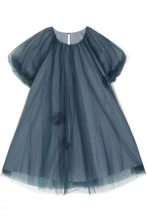 JNBY by JNBY Logo-patch tulle dress