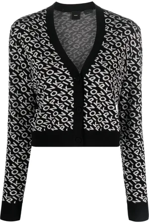 Pinko Logo-jacquard cardigan
