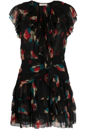 ULLA JOHNSON Zina graphic-print minidress