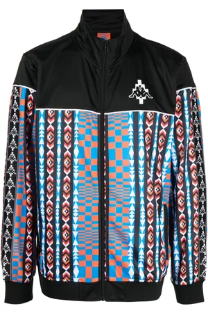 MARCELO BURLON X Kappa geometric-print track jacket