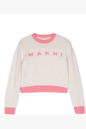 Marni Colour-block knitted sweatshirt