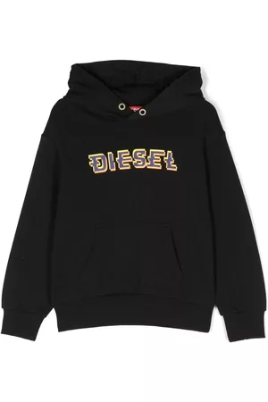 Diesel Logo-print cotton hoodie