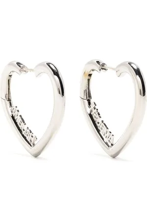 Vivienne Westwood heart-shaped crystal-embellished Earrings - Farfetch