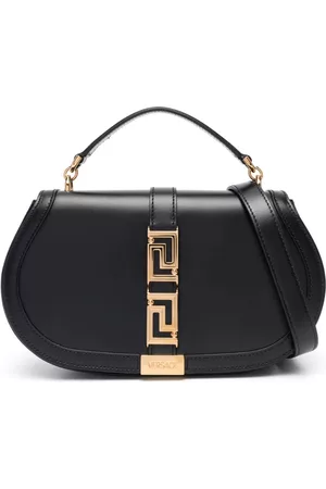 VERSACE Greca Goddess leather shoulder bag