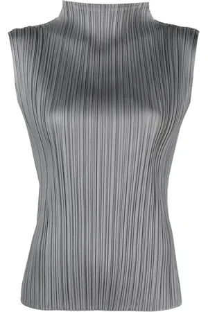 PLEATS PLEASE ISSEY MIYAKE Mellow pleated tank top