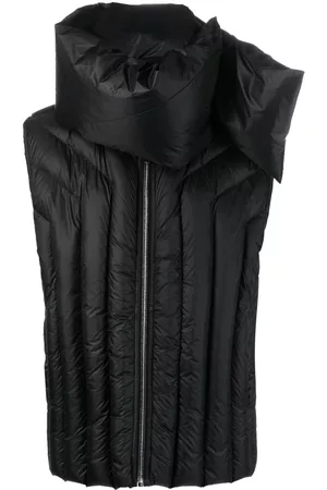 Rick Owens Gimp detachable-neck padded gilet