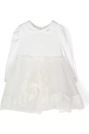 MONNALISA Long-sleeve tulle dress