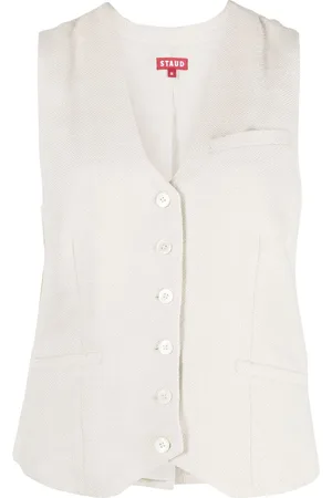 Staud Brett single-breasted waistcoat