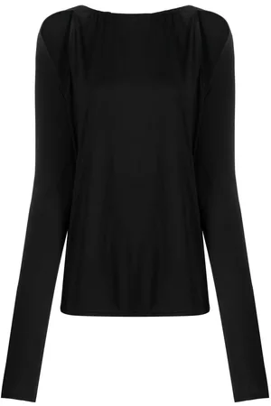 Victoria Beckham Cut-out long-sleeve top