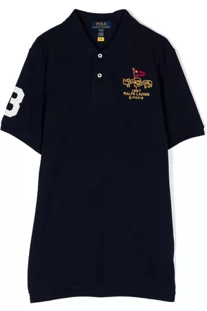 Ralph Lauren Embroidered-logo cotton polo dress