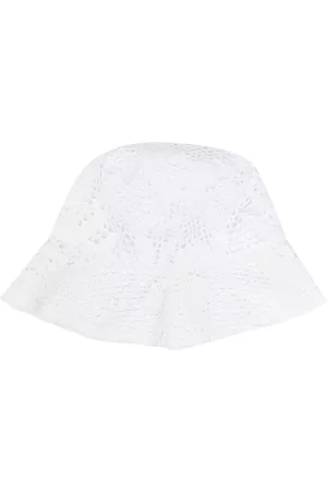 Comme des Garçons Crochet-knit bucket hat