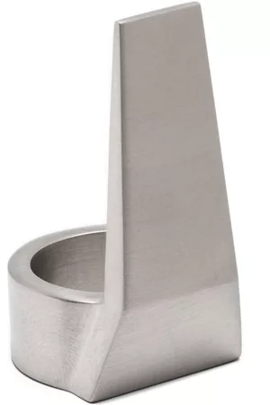Rick Owens Runk logo-engraved ring