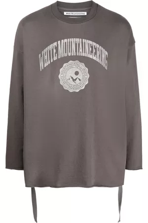 WHITE MOUNTAINEERING Logo-print draped-strap sweatshirt