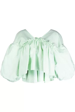 Kika Vargas Donna V-neck cotton top