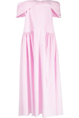 Kika Vargas Vivian off-shoulder cotton dress