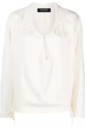 Kiko Kostadinov Pointed-flat collar blouse