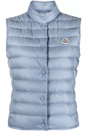 Moncler Liane logo-patch vest
