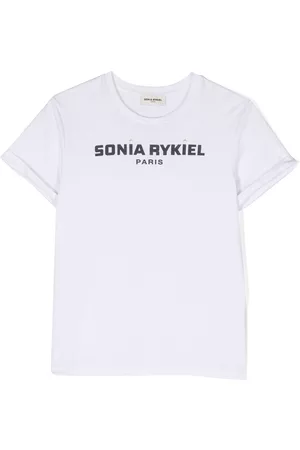 Sonia Rykiel Enfant Logo-print crew-neck T-shirt