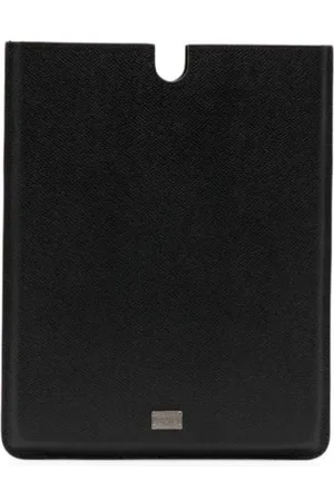 Dolce & Gabbana Logo-plaque leather tablet case
