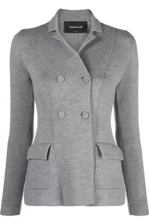 Fabiana Filippi Knitted wool blazer