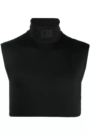 VTMNTS Logo-patch cropped vest