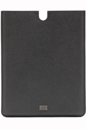 Dolce & Gabbana Logo-plaque leather tablet case