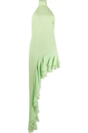 The Andamane Chiffon silk asymmetric dress