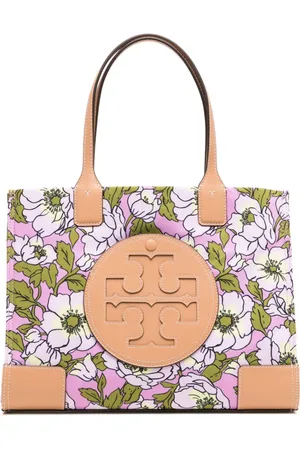 Tory Burch Small Ella floral-print tote bag