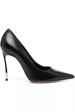 Casadei Sculpted-heel 110mm leather pumps
