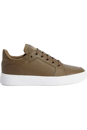 Giuseppe Zanotti Leather lace-up sneakers