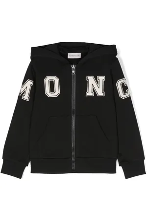 Moncler Logo-print zip-up hoodie
