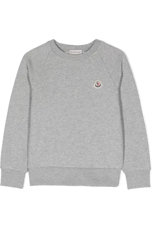 Moncler Logo-embroidered crew-neck sweatshirt