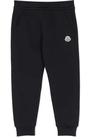 Moncler Logo-patch cotton track pants