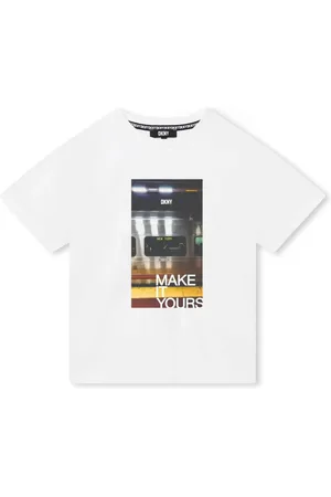 DKNY Photograph-print cotton T-shirt