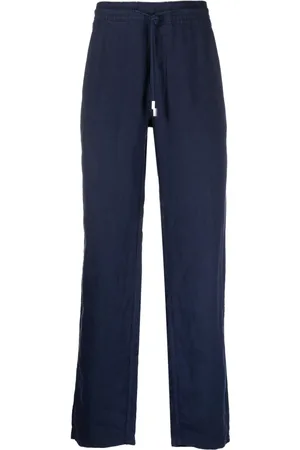 Vilebrequin Drawstring straight-leg linen trousers