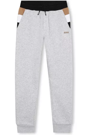 HUGO BOSS Logo-print drawstring track pants