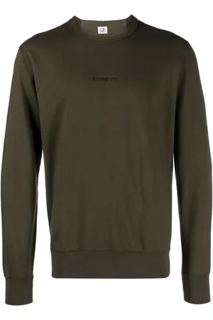 C.P. Company Logo-print cotton sweatshirt