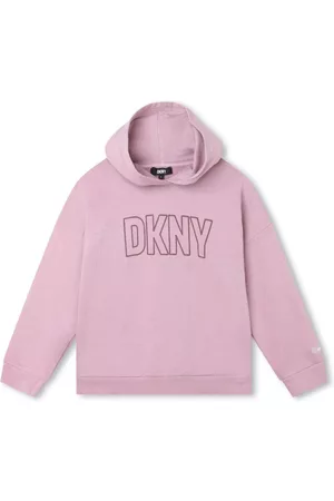 DKNY Logo-print cotton hoodie