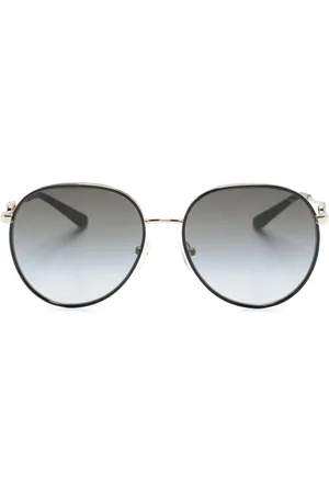 Michael Kors Round-frame gradient-lenses sunglasses