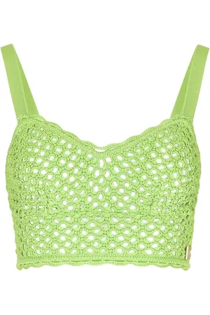 Dolce & Gabbana Crochet-knit bralette top